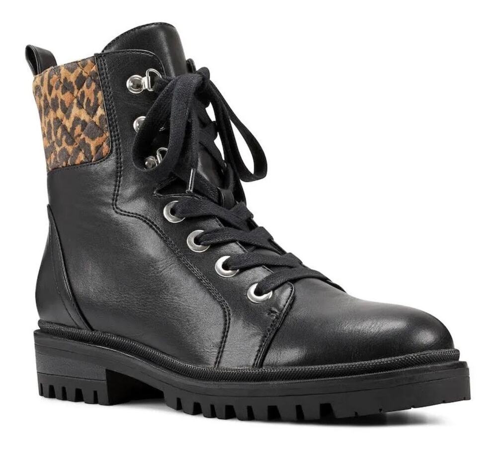 Nine West Wylie Combat Boots - size 10 - H15